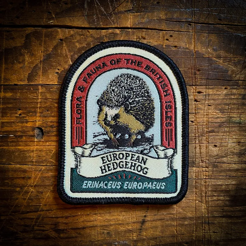 European Hedgehog Patch - Adventure Patch Co.